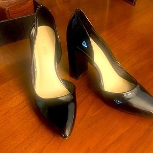 9 West patent leather heels